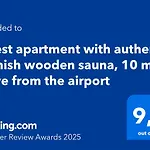Guest Apartment With Authentic Finnish Wooden Sauna, 10 Min Drive From The Airport